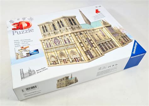 Ravensburger Notre Dame D Jigsaw Puzzle Quality Pieces Age