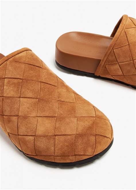 Bottega Veneta Reggie Mules For Men Brown In Ksa Level Shoes