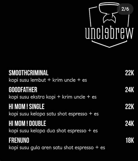 Uncle Brew Coffee Shop Terdekat Restoran Dan Tempat Makan Kafe