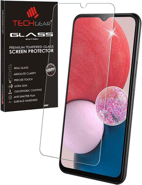 TECHGEAR Protection Écran en Verre Trempé Compatible avec Samsung