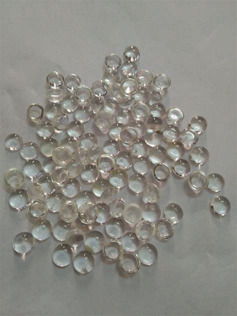 Natural Crystal Gemstone 100 Pcs Round Shape Loose Gemstone Etsy