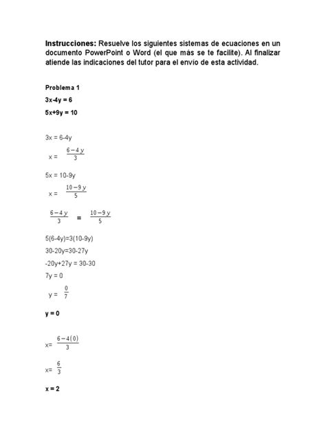 Pdf Ecuaciones Lineales Tarea Docx Dokumen Tips