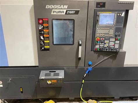 Doosan FANUC I SERIES CONTROL 4500 RPM PUMA 2100Y CNC MULTI TASKING