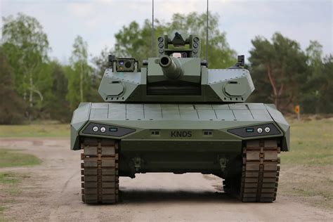 Knds Unveils Leopard A Rc Main Battle Tank With Unmanned Turret