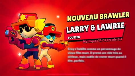 Nouveaux Brawlers Brawl Talk Francais Kit Larry Lawrie Mico