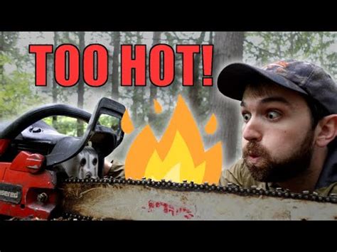 How To Fix A Chainsaw That Burns Wood And Smokes Youtube