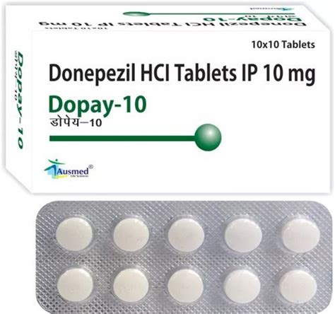 Donepezil Hydrochloride Tablets Store At Cool And Dry Place. at Best ...