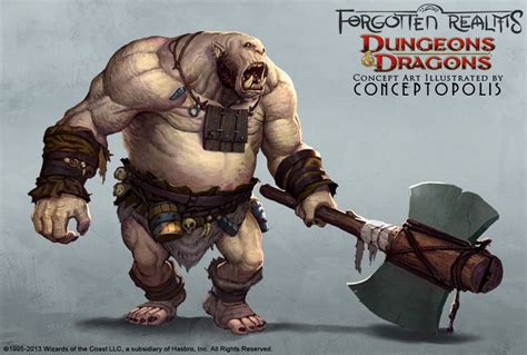 Ogre by Conceptopolis.deviantart.com on @deviantART | Ogre, Fantasy monster, Dungeons and dragons