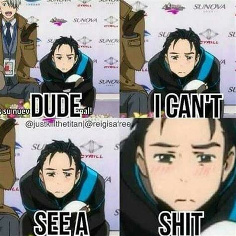 Pin By Makenna Hawkins On Anime Yuri On Ice Anime Funny Yuri