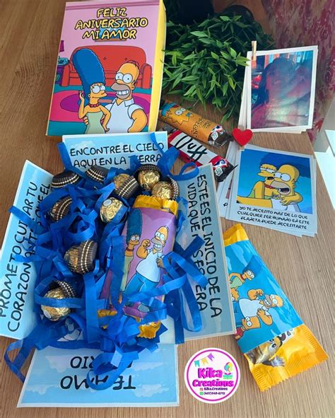 Caja Sorpresa De Los Simpson Instagram Kika Creations En