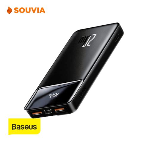 Powerbank Baseus Bipow Untuk Souvenir Kantor SOUVIA