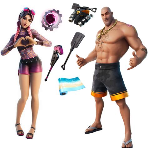 Pack Pack Brutus Et Julie Des Plages Fortnite Packs De Fortnite ⭐ ④nitesite