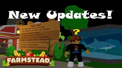 Roblox Farmstead New Updates Youtube