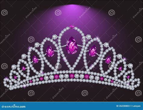 Diamond Tiara Stock Vector Illustration Of Decoration 26230803