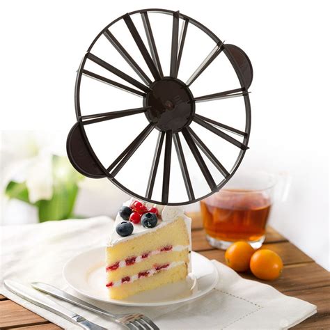 GDHOME Cake Divider Slice Pie Cake 10 / 12 Piece Equal Portion Marker Dividers Kitchen - Walmart.com