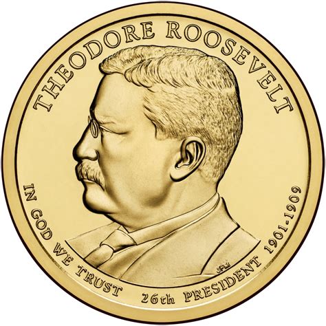 2013 26th President Theodore Roosevelt Dollar