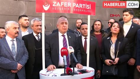 Zafer Partisi Genel Ba Kan Mit Zda Y Parti Ye Se Im I Birli I