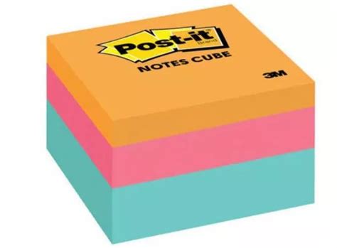 Notas Adhesivas Post It Cubo De Notas 400 Hojas 76x76 Mm Meses Sin