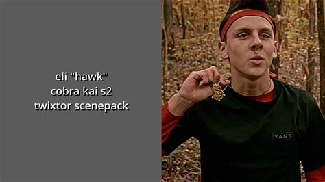 Eli Hawk Cobra Kai S2 4k Twixtor Scenepack YouTube