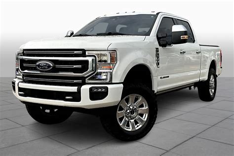 Pre Owned 2022 Ford Super Duty F 350 Srw Platinum 4wd Crew Cab 6 75 Box Crew Cab Pickup In