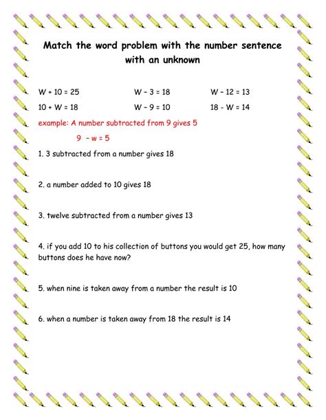 Translating Words Into Equations Worksheet Equations Worksheets