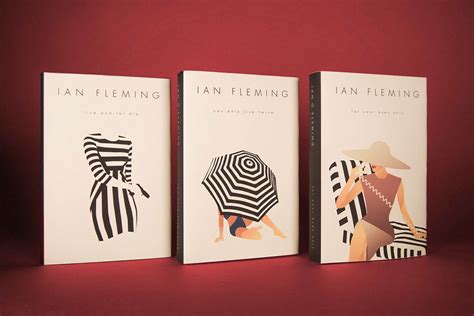 Book Cover Redesign For Ian Fleming On Behance