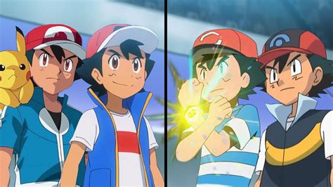 Pokemon Characters Battle Galar Ash And Kalos Ash Vs Alola Ash And