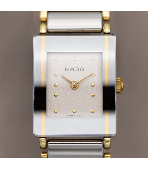 Rado Diastar - Vintage Two Tone Ceramic Ladies' Quartz Watch - Ref. 153 ...