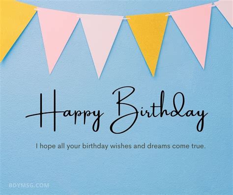 82 Short And Simple Birthday Wishes Messages And Greetings