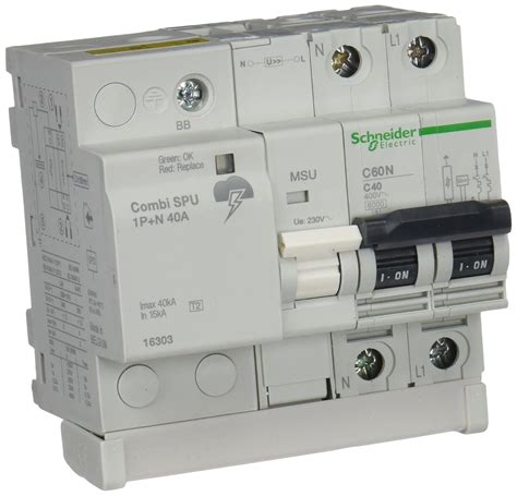 Schneider Electric 16303 Combi Spu 1pn 40a Amazones Industria