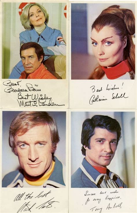 Space 1999 Cast Members Barbara Bain Martin Landau Catherine Schell