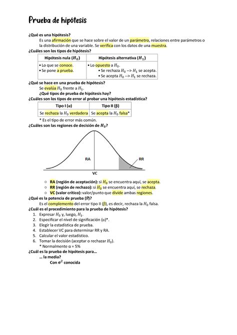 Prueba De Hip Tesis Qu Es Una Hip Tesis Es Una Afirmaci N Que Se