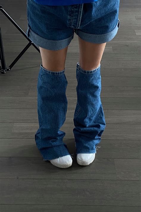 Leg Warmers Pattern Crochet Leg Warmers Leg Warmers Diy Ropa Upcycling Upcycling Jeans Jean