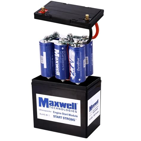 Maxwell Super Capacitor 16v 500f Car Battery 12v Rechargeable Battery