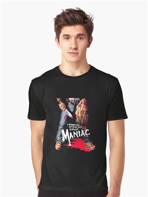 Maniac T Shirt By Deadthreads Redbubble