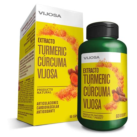 Extracto Turmeric C Rcuma Vijosa C Psulas Laboratorios Vijosa