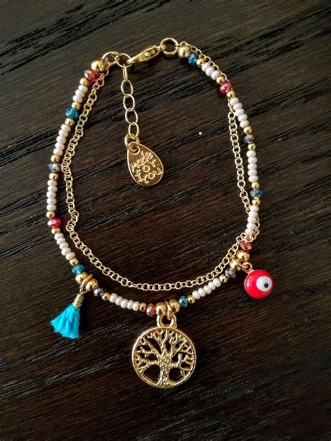 Pulsera De Protección Con Árbol De La Vida Y Ojo Turco 245 00 en