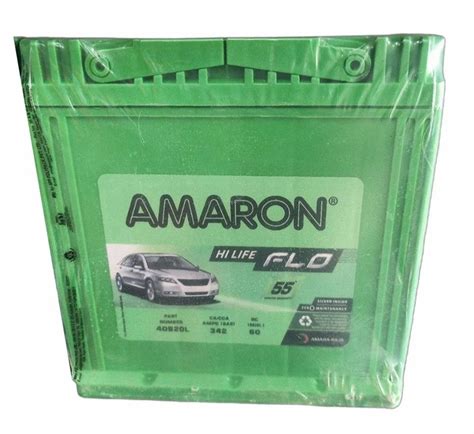 Capacity 35 Ah Amaron 40B20L Hi Life Flo Car Battery At Rs 4949 In Gurgaon