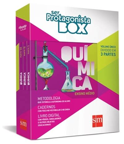 Ser Protagonista Box Química Volume Único Livraria Arco Íris