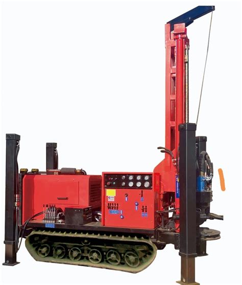 Popular Crawler Mounted Dth Mine Water Well Drilling Rig China