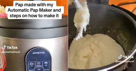 Tiktok Video Of Woman Using Automatic Pap Maker Tutorial Leaves Peeps