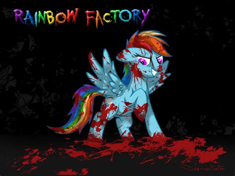 Rainbow Dash Rainbow Factory Creepypasta Files Wikia Fandom