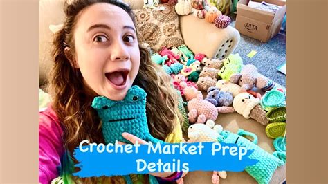 Crochet Market Prep Display Ideas Inventory Goals Getting Serious