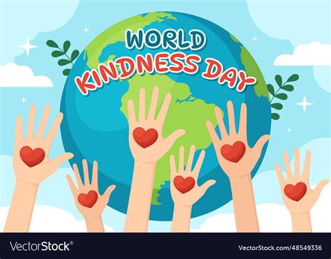 Happy World Kindness Day On November 13 Royalty Free Vector