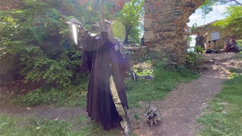 My Witch King Of Angmar Cosplay Armor And Props Made From Eva Foam And Thermoplastic R Lotr