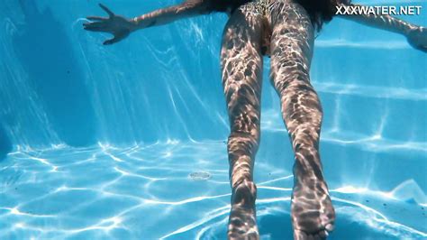 Sensational Hungarian Babe In Poolside Swim Session