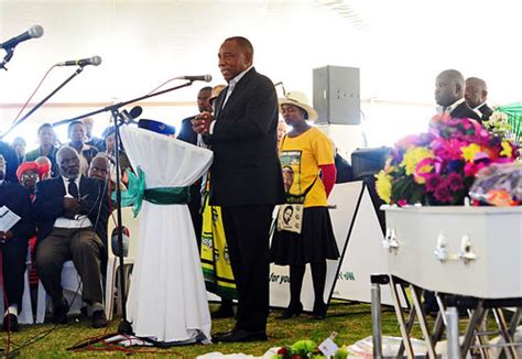 Deputy President Cyril Ramaphosa Attends The Funeral Servi Flickr