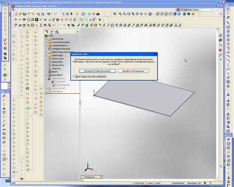 Kante Lasche Per Konfig In Andere Richtung DS SolidWorks SolidWorks