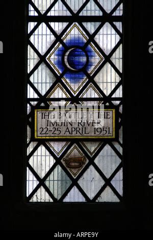 Stained Glass Window in Gloucester Cathedral, Gloucester, England Stock ...