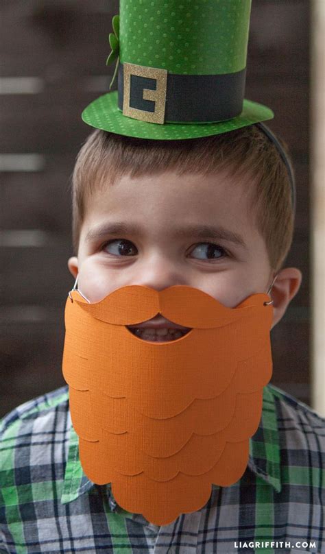 Leprechaun Paper Beard For St Patrick S Day Artofit